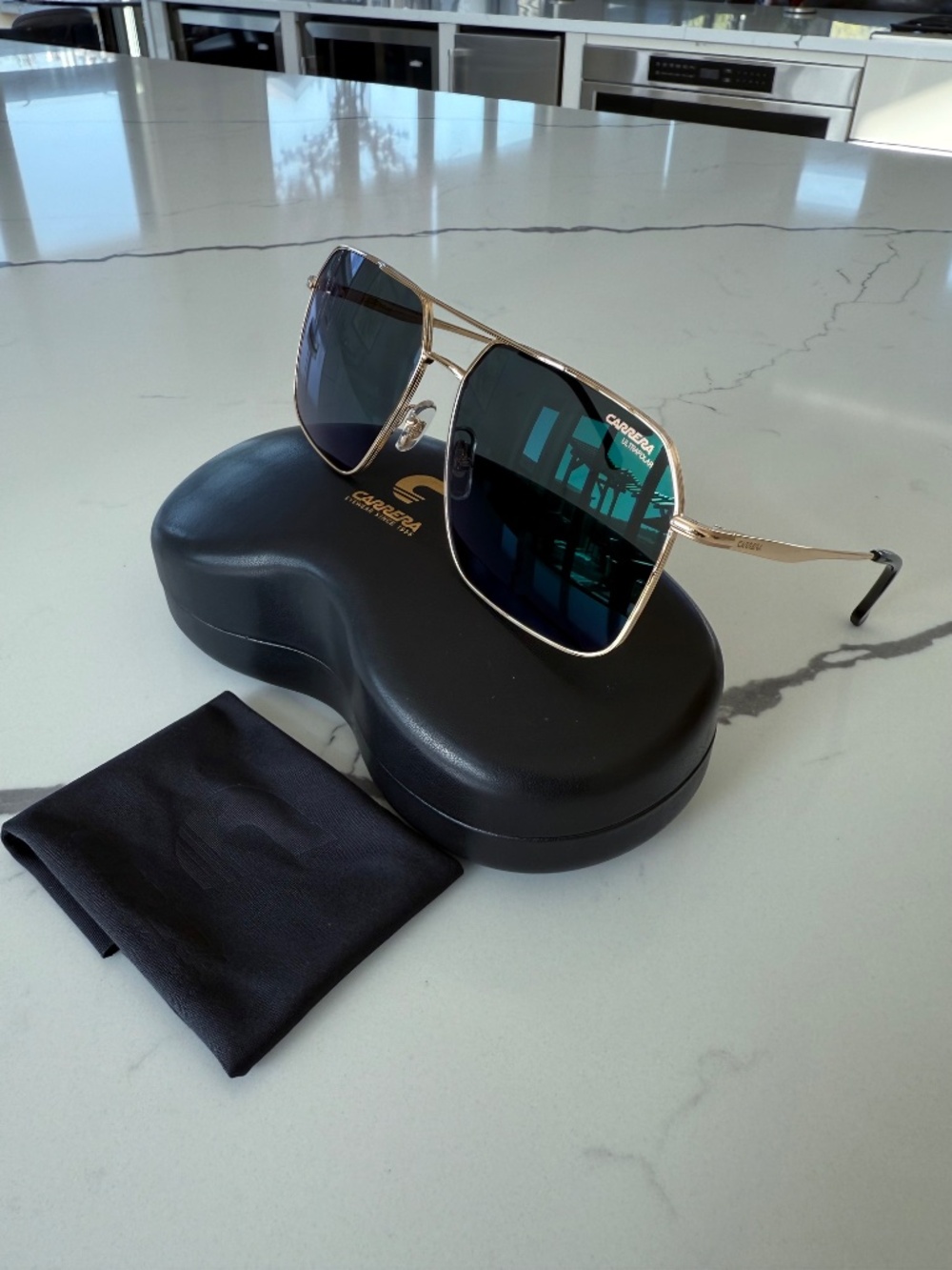New CARRERA 333/S Navigator Sunglasses J5G/Q3 Polarized - Picture 15 of 16